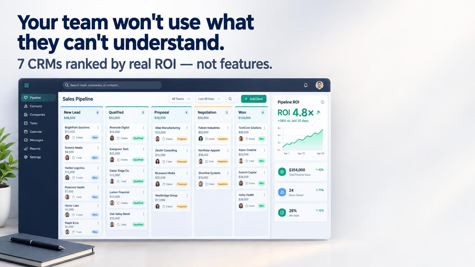 Best CRM for Small Business in 2026 (Ranked by Real ROI)