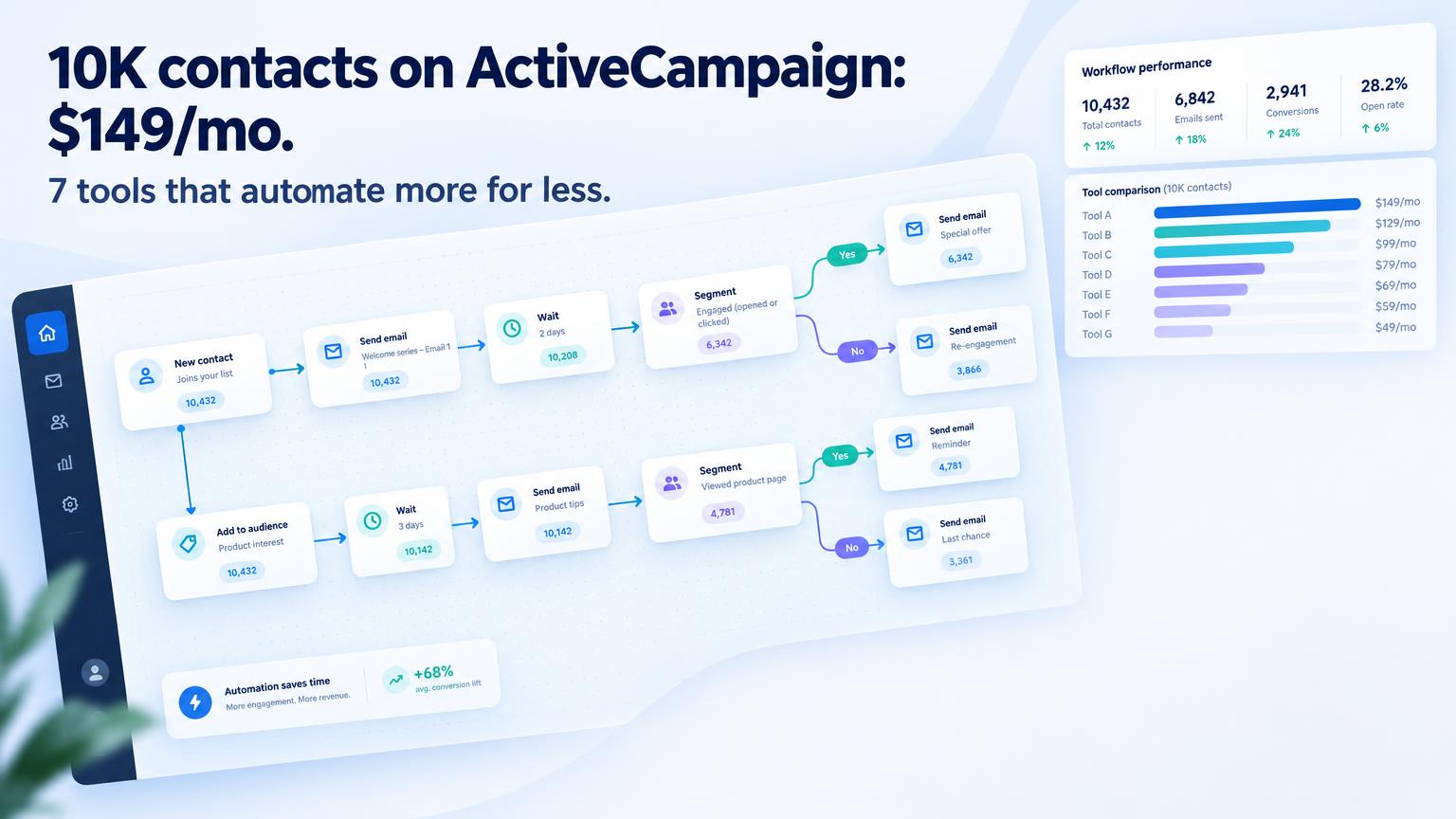 7 ActiveCampaign Alternatives That Cost Less and Automate More